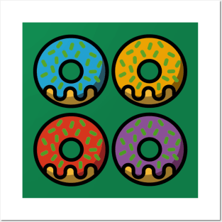 Turtle Donut Power Posters and Art